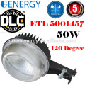 LED-Straßenleuchte &amp; Hof Licht &amp; LED Sicherheitslicht 130lm / W DLC ETL Fotozelle führte Dusk zu Dawn Scheune Licht 50 Watt für US-Märkte